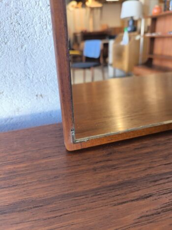 Petit miroir en teck – vue 2